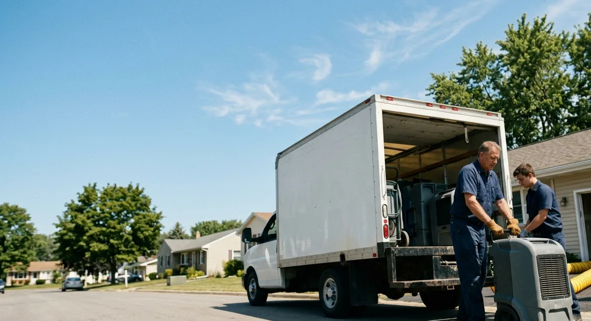 Water Damage Cleanup in Sandoval, IL near me